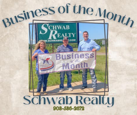 Schwab Realty was excited to be named the Centerville Chamber of Commerce Business of the month for June 2023.  We are pleased to again be picked by the chamber for this honor.
